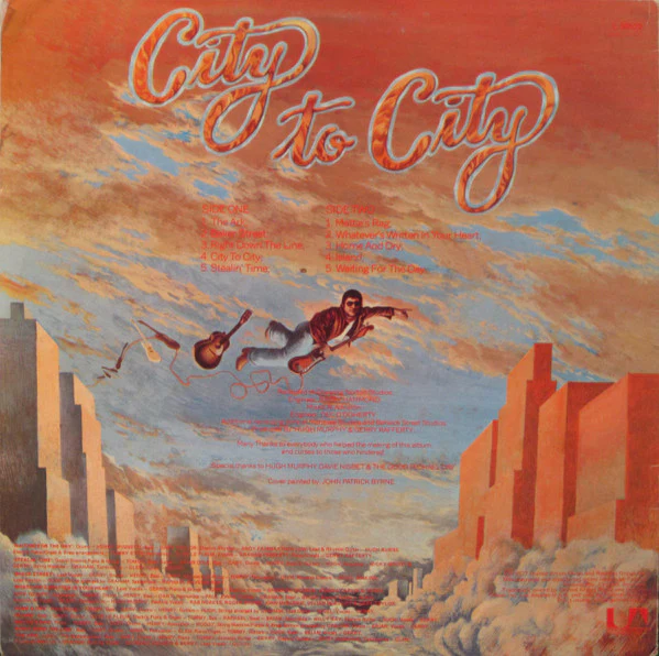Gerry Rafferty – City To City (VG+/VG+) – LP, AU 1978 - Image 2