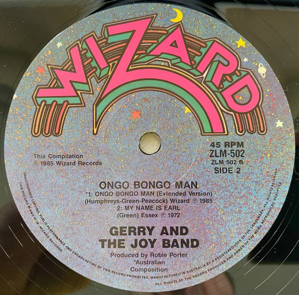 Gerry & The Joy Band – Ongo Bongo Man (E/E) – 12", AU 1985 - Image 4