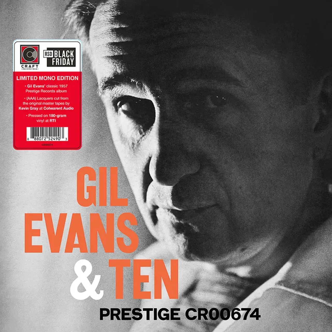 Gil Evans – Gil Evans & Ten (Mono Edition, RSD Black Friday)