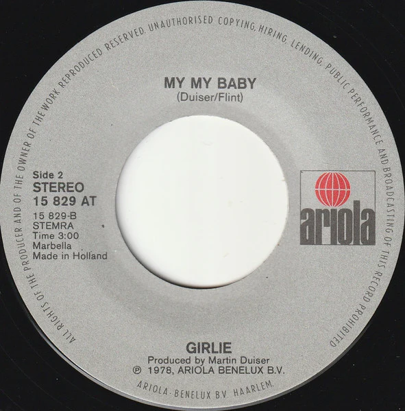 Girlie – Andy (For Love It Takes Two) (E/E) – 7", NL 1978 - Image 4