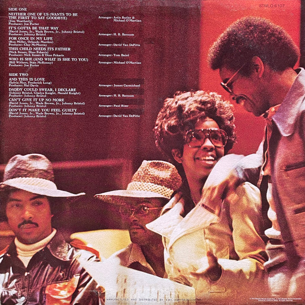 Gladys Knight And The Pips – Neither One Of Us (VG/VG+) – LP, AU 1973 - Image 2