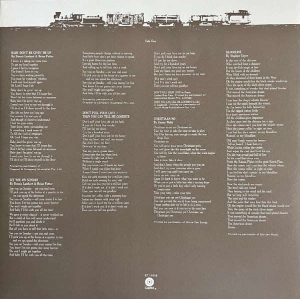 Glen Campbell – Bloodline (VG+/VG+) – LP, AU 1976 - Image 5