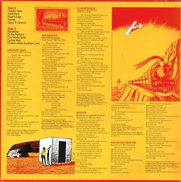 Goanna – Spirit Of Place (VG+/VG+) – LP, AU 1982 - Image 3