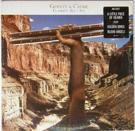 Godley & Creme – Goodbye Blue Sky (VG+/VG+) – LP, Australasia 1988