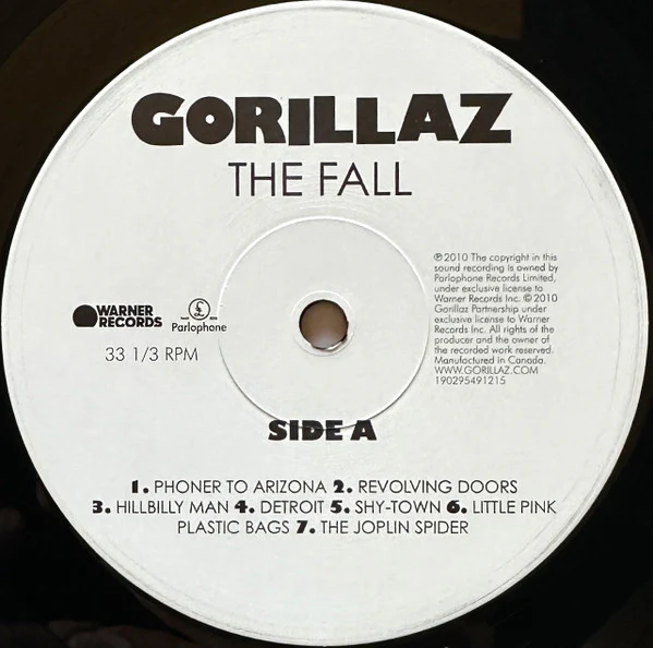 Gorillaz – The Fall (M/M) – LP, UK 2021 - Image 3
