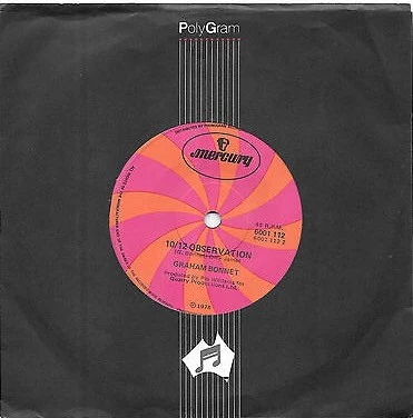 Graham Bonnet – Warm Ride (VG+/Generic) – 7", AU 1979 - Image 3