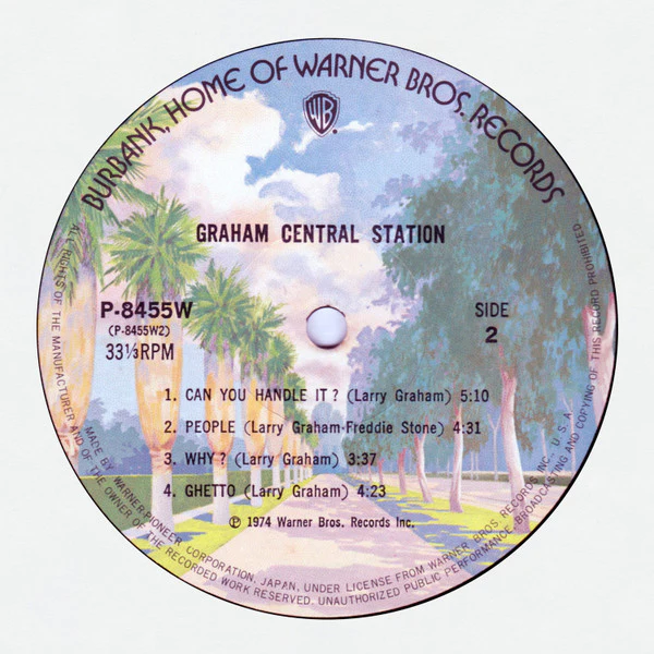 Graham Central Station – Graham Central Station (VG/VG) – LP, JP 1974, No OBI - Image 4