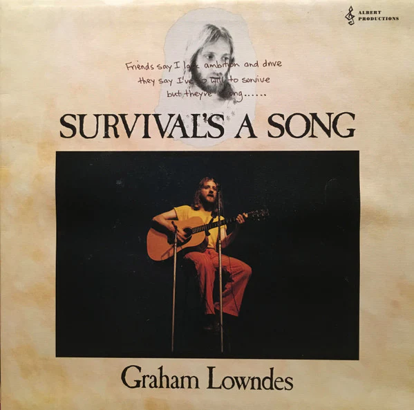 Graham Lowndes – Survival's A Song (VG+/VG) – LP, AU 1973