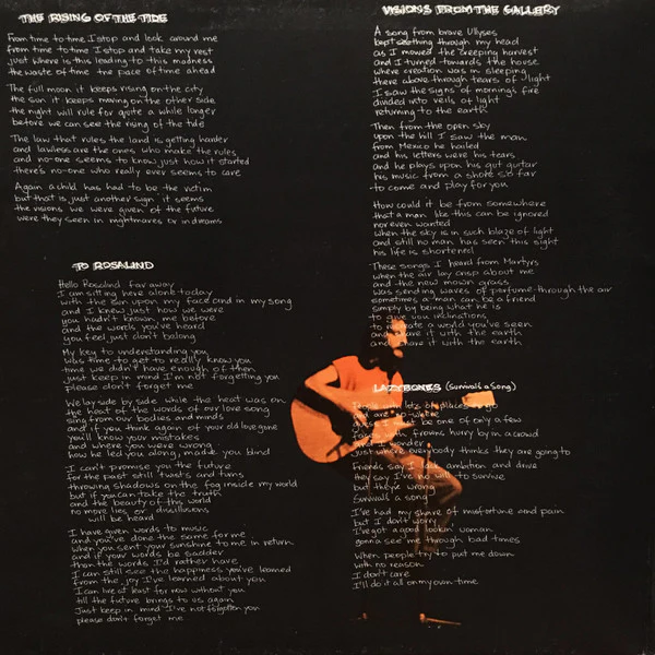 Graham Lowndes – Survival's A Song (VG+/VG) – LP, AU 1973 - Image 2