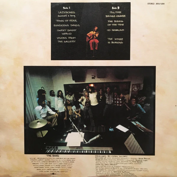 Graham Lowndes – Survival's A Song (VG+/VG) – LP, AU 1973 - Image 4
