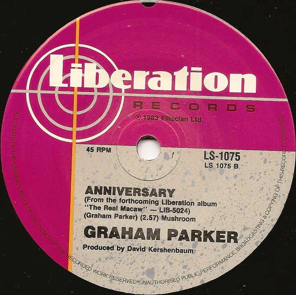 Graham Parker – Life Gets Better (VG+/VG+) – 7", AU 1983 - Image 4