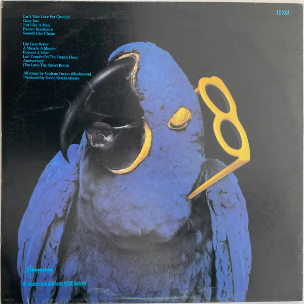 Graham Parker – The Real Macaw (VG+/VG+) – LP, AU 1983 - Image 2