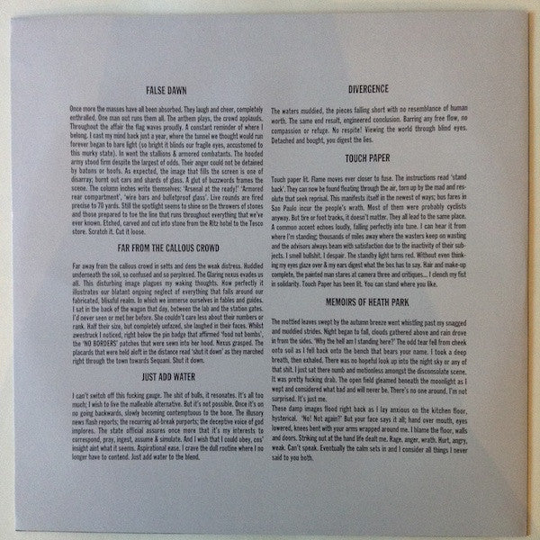 Grand Collapse – Far From The Callous Crowd (VG+/VG+) – LP, UK 2014 - Image 4
