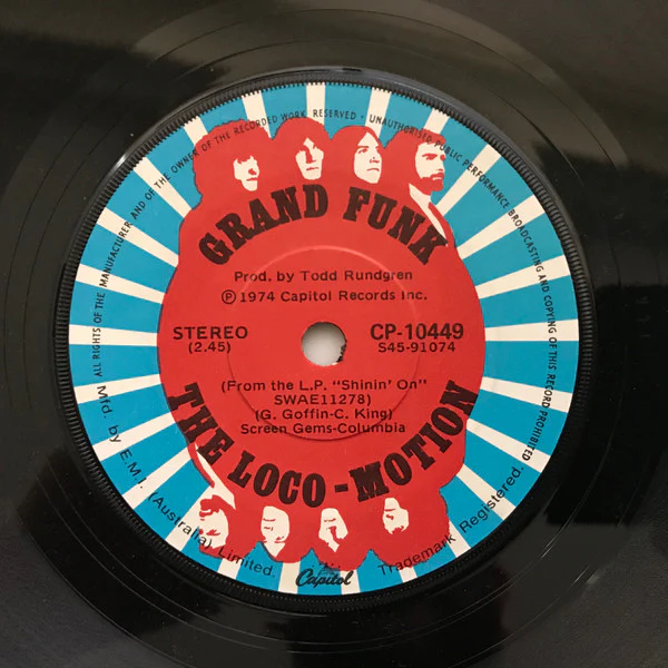 Grand Funk Railroad – The Loco-Motion (VG/Generic)