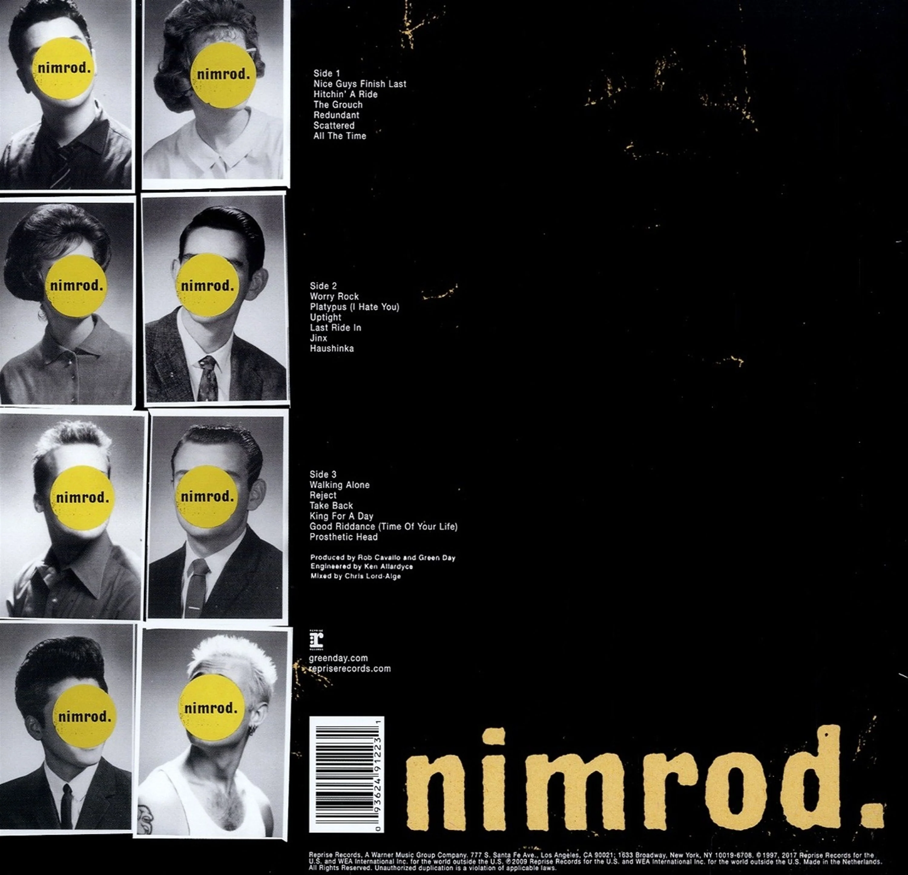 Green Day – Nimrod. (2xLP) - Image 2