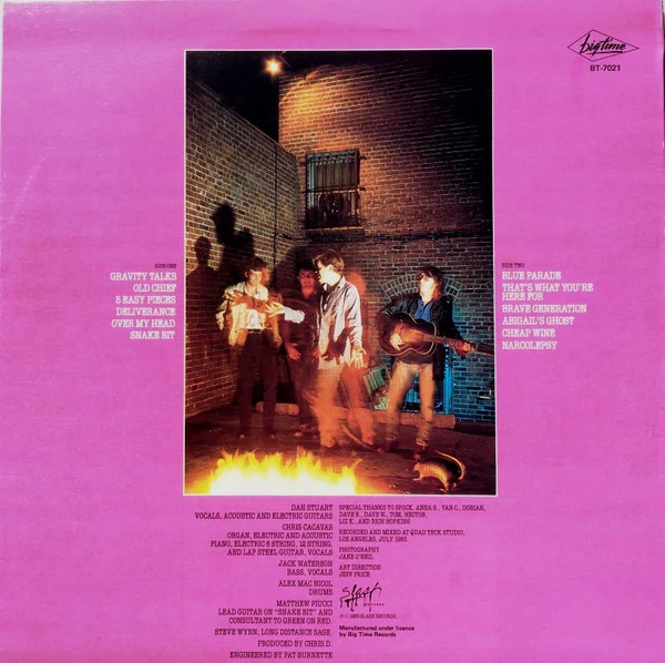 Green On Red – Gravity Talks (VG+/VG+) – LP, AU 1984 - Image 2
