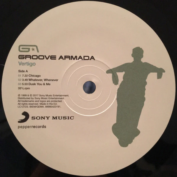 Groove Armada – Vertigo (VG+/VG+) – 2xLP, EU 2017 - Image 3
