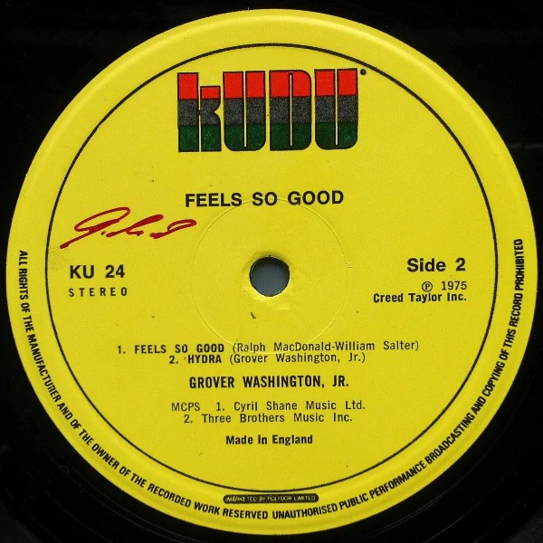Grover Washington, Jr. – Feels So Good (VG/VG) – LP, UK 1975 - Image 4