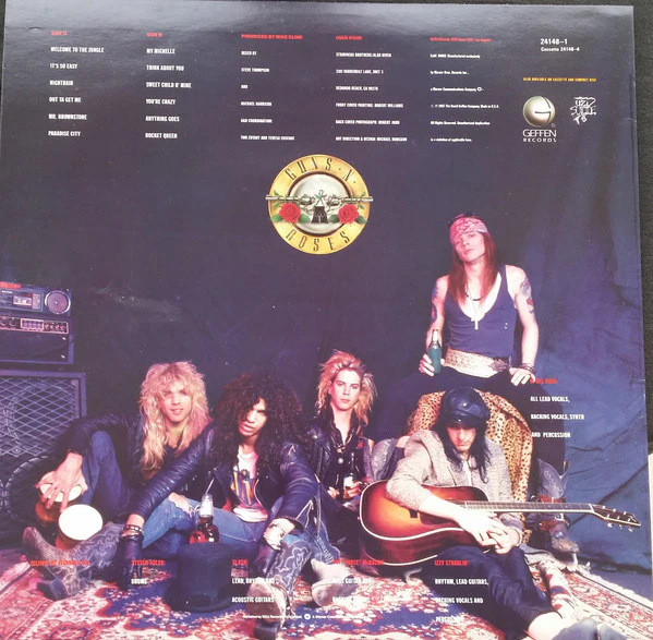 Guns N' Roses – Appetite For Destruction (VG+/VG+) – LP, AU 1987 - Image 2