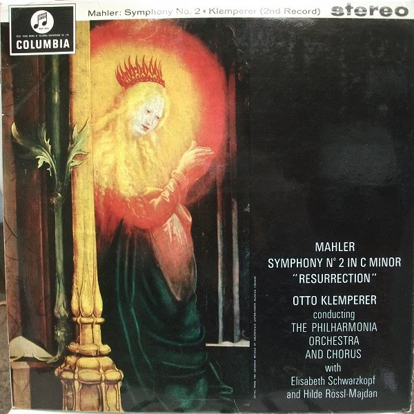 Gustav Mahler, Otto Klemperer, Philharmonia Orchestra, Philharmonia Chorus, Elisabeth Schwarzkopf, Hilde Rössel-Majdan – Symphony No. 2 (VG+/VG) – 2xLP, AU 1963 - Image 3