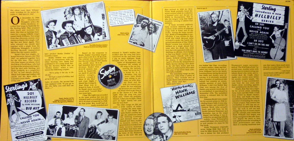 Hank Williams – I Ain't Got Nothin' But Time: December 1946 - August 1947 (E/VG+) – 2xLP, Australasia 1987 - Image 2