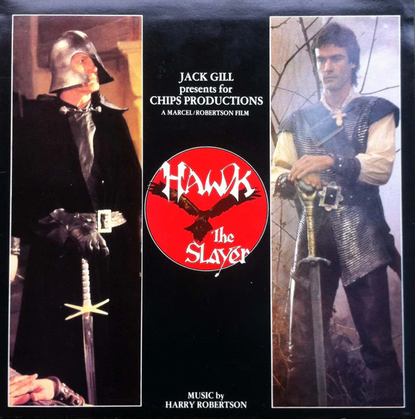 Harry Robertson – Hawk The Slayer (VG+/VG+) – LP, UK 1980