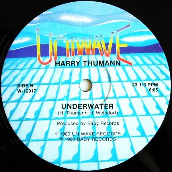 Harry Thumann – Underwater (VG/Generic) – 12", CA 1980 - Image 2