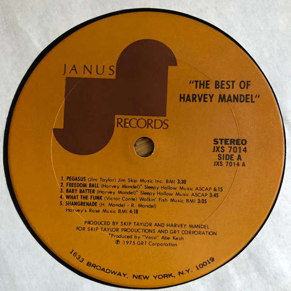 Harvey Mandel – The Best Of Harvey Mandel (VG/VG+) – LP, US 1975 - Image 3