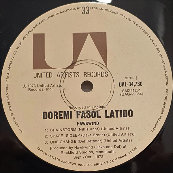 Hawkwind – Doremi Fasol Latido (VG+/VG) – LP, AU 1972 - Image 5
