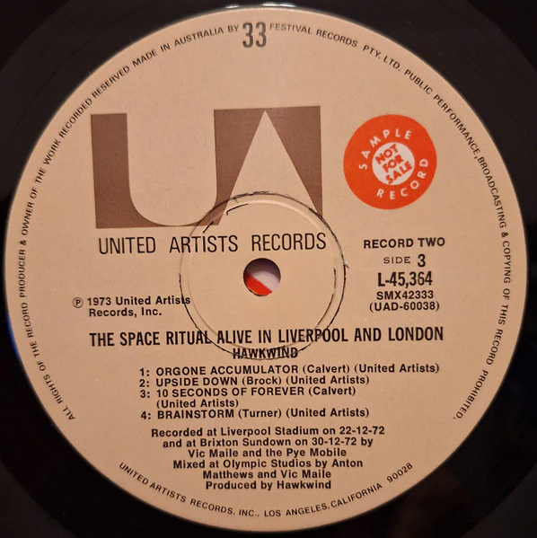 Hawkwind – Space Ritual (VG/VG) – 2xLP, AU 1973 - Image 7