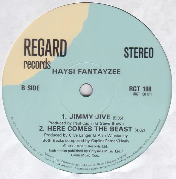Haysi Fantayzee – Sister Friction (VG/VG+) – 12", UK 1983 - Image 4