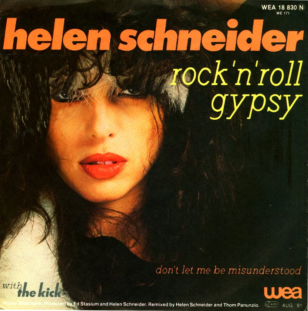 Helen Schneider – Rock 'N' Roll Gypsy (VG+/Generic) – 7", AU 1981