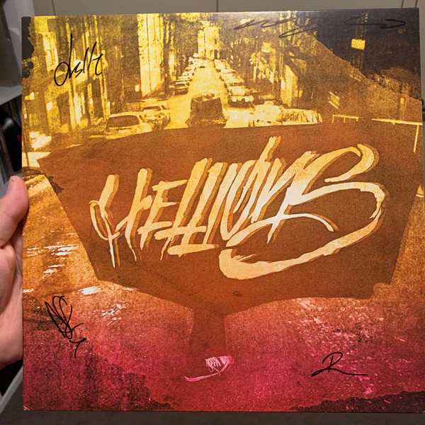 Hellions – Die Young (M/NM) – LP, AU 2018
