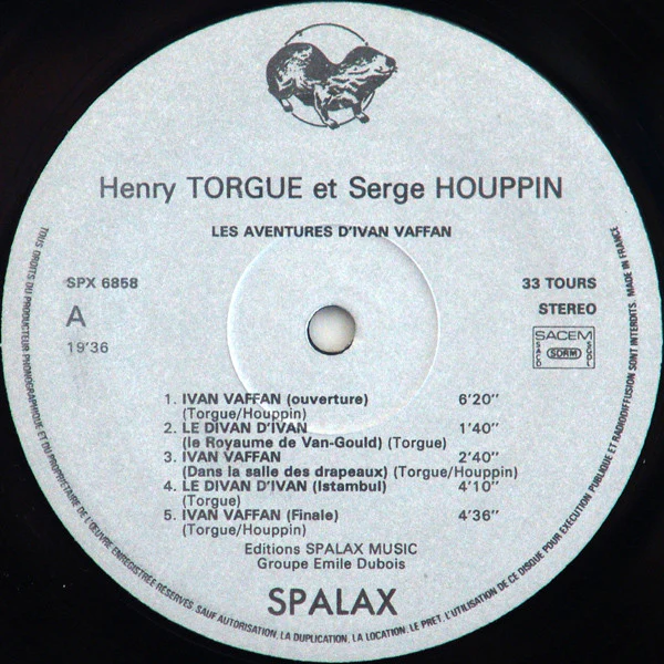 Henry Torgue, Serge Houppin – Les Aventures D'Ivan Vaffan (NM/VG+) – LP, FR 1985 - Image 3
