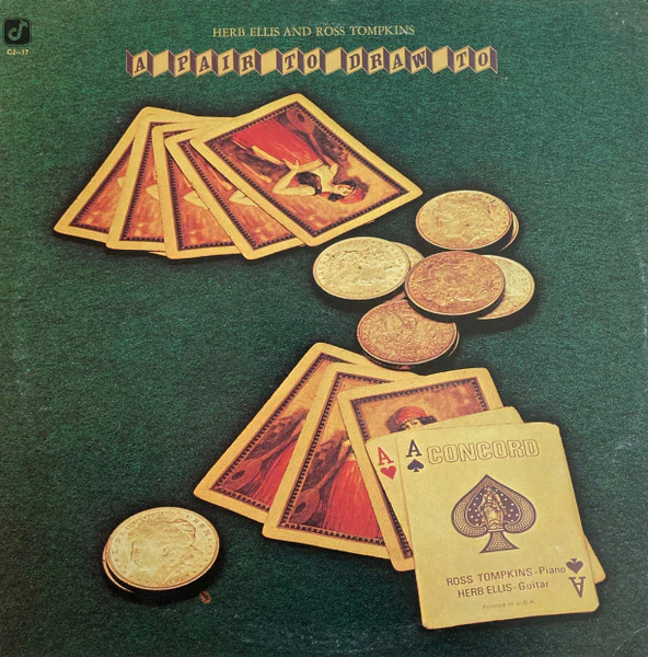 Herb Ellis, Ross Tompkins – A Pair To Draw To (VG+/E) – LP, US 1976