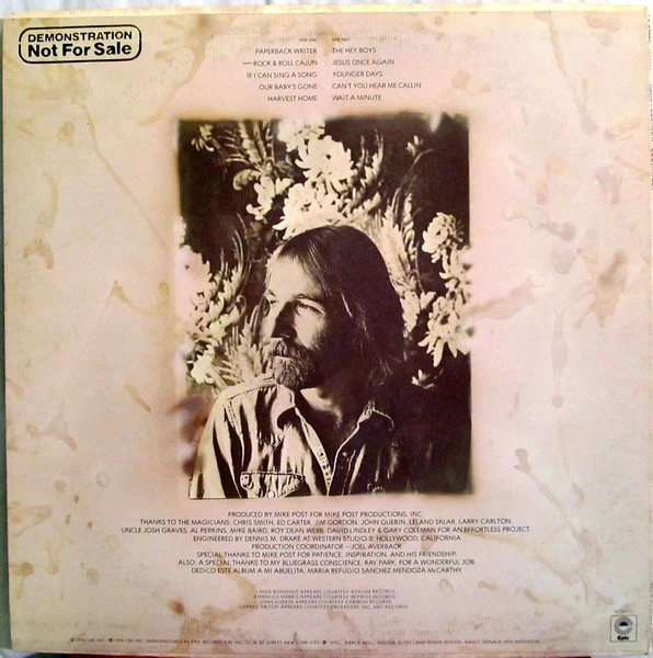 Herb Pedersen – Southwest (VG+/VG+) – LP, US 1976 - Image 2
