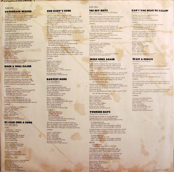 Herb Pedersen – Southwest (VG+/VG+) – LP, US 1976 - Image 5
