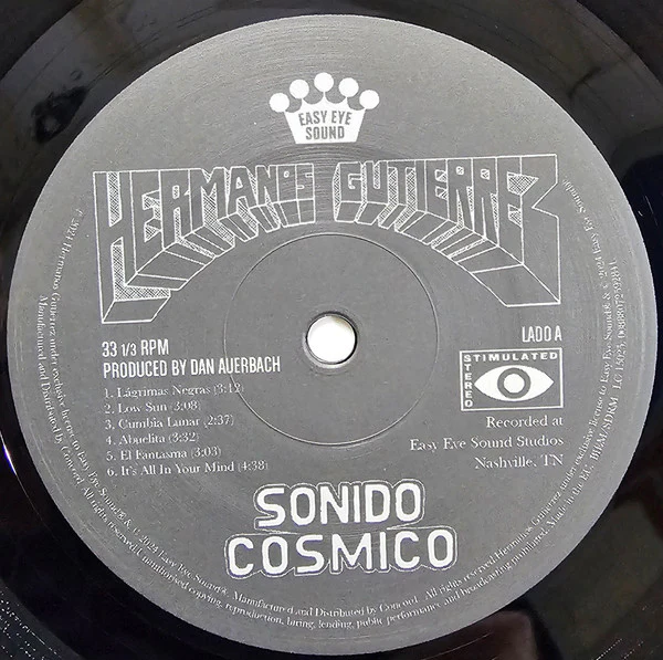 Hermanos Gutiérrez – Sonido Cósmico (VG+/VG+) – LP, EU 2024 - Image 6