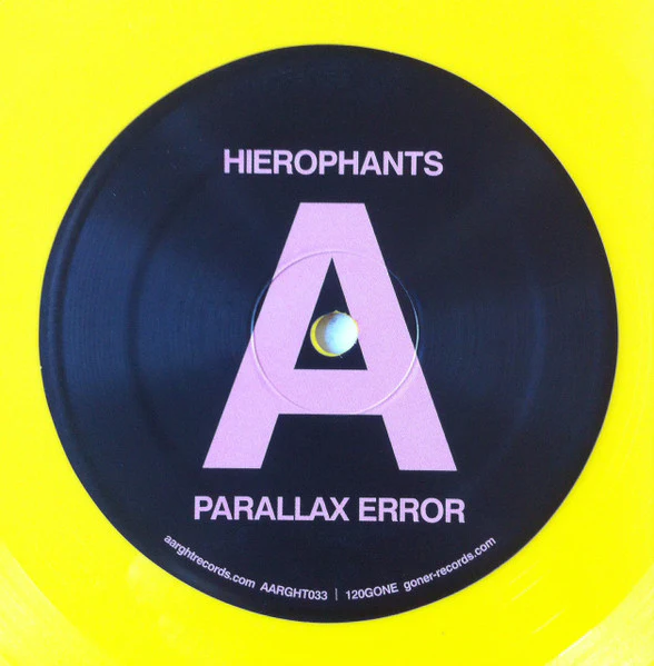 Hierophants – Parallax Error (VG+/VG+) – LP, US 2015 - Image 3