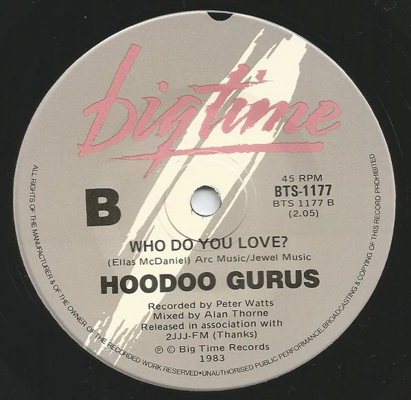 Hoodoo Gurus – I Want You Back (VG+/VG) – 7", AU 1984 - Image 4