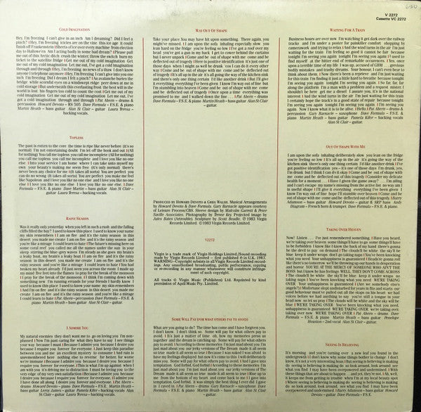 Howard Devoto – Jerky Versions Of The Dream (VG+/VG+) – LP, AU 1983 - Image 2
