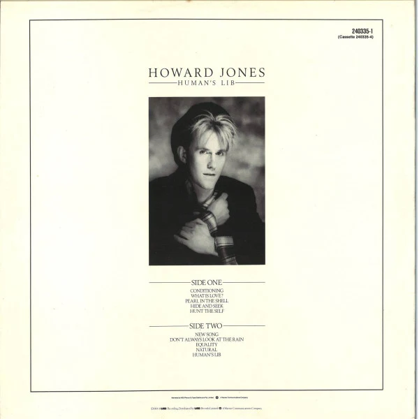 Howard Jones – Human's Lib (E/VG+) – LP, AU 1984 - Image 2