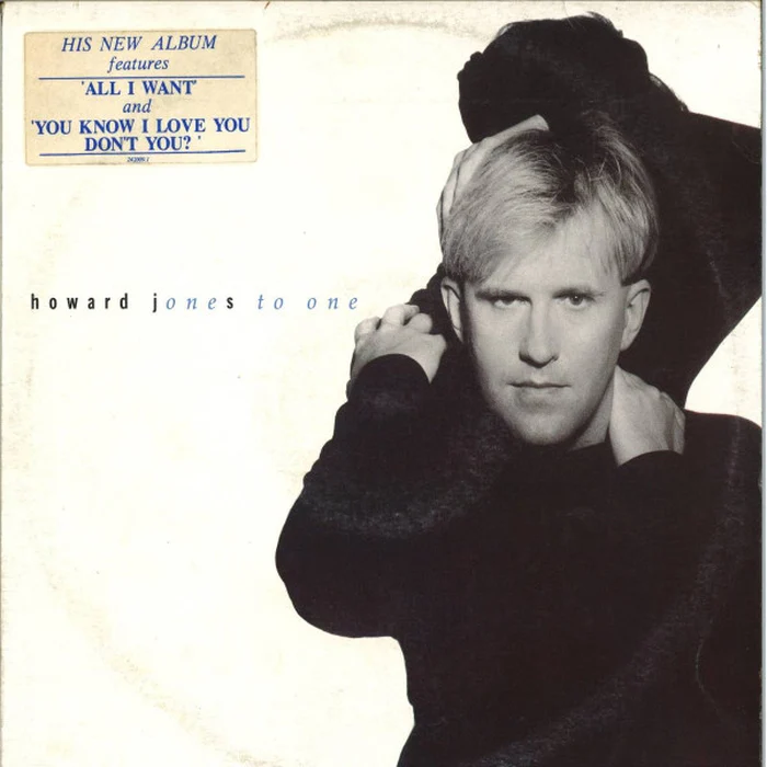 Howard Jones – One To One (VG+/VG+) – LP, AU 1986