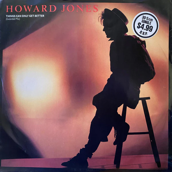 Howard Jones – Things Can Only Get Better (Extended Mix) (VG+/VG+) – 12", AU 1985