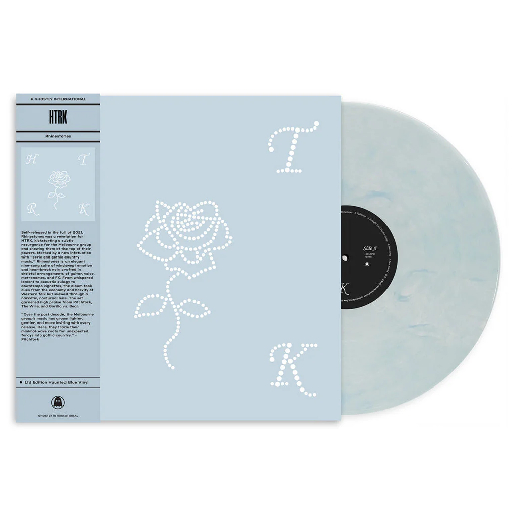HTRK – Rhinestones (Ghostly Blue Vinyl) - Image 2