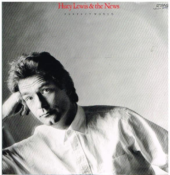 Huey Lewis & The News – Perfect World (VG+/VG+) – 12", AU 1988