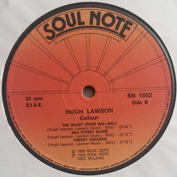 Hugh Lawson – Colour (E/E) – LP, IT 1983 - Image 4