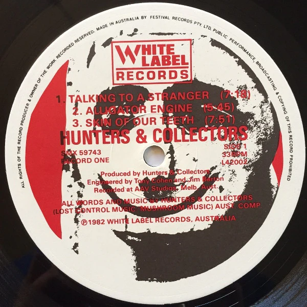 Hunters & Collectors – Hunters & Collectors (E/VG+) – LP, AU 1982 - Image 9