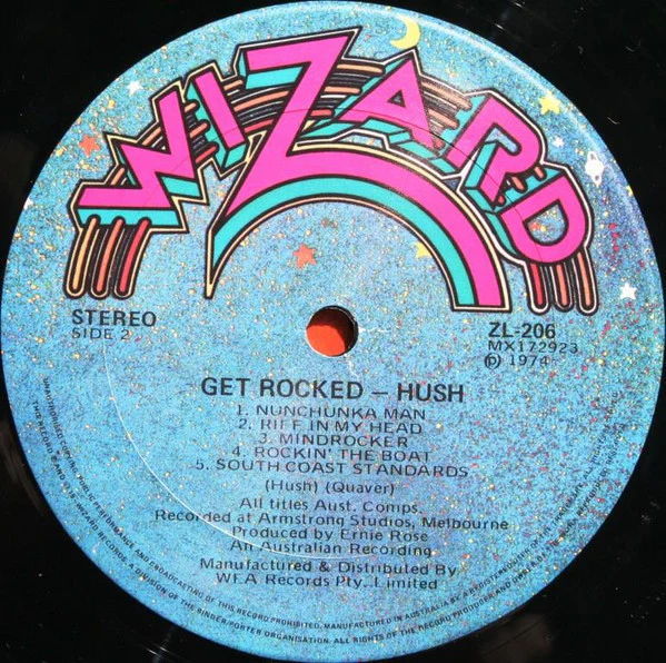 Hush – Get Rocked! (VG/VG) – LP, AU 1974 - Image 6