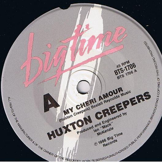 Huxton Creepers – My Cheri Amour (VG+/VG) – 7", AU 1986 - Image 3